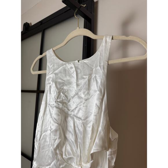 NWT For Love and Lemons Lucy Mini Dress in White Size Large - Picture 7 of 8